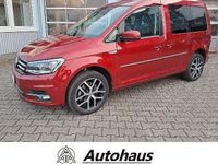 Gebraucht VW Caddy Highline 131 PS (96 kW) 2019 Rot Van / Kleinbus