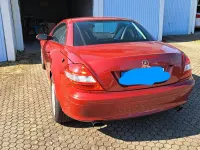 Gebraucht Mercedes SLK200 2005 Rot Cabrio