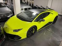 Gebraucht Lamborghini Huracán 639 PS (469 kW) 2021 "verde shock" hellgrün matt Coupé