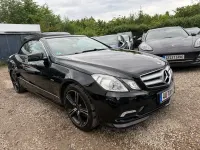 Gebraucht Mercedes E350 231 PS (169 kW) 2010 Schwarz Cabrio