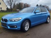 Gebraucht BMW 118 Advantage 150 PS (110 kW) 2018 Seaside blue metallic Kleinwagen