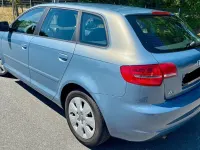 Gebraucht Audi A3 Attraction 102 PS (75 kW) 2009 Blau Kleinwagen