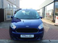 Gebraucht Ford Tourneo Courier Trend 101 PS (74 kW) 2016 Blau Van / Kleinbus