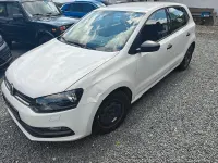 Gebraucht VW Polo Trendline 60 PS (44 kW) 2017 Weiß Kleinwagen