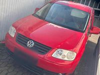 Gebraucht VW Caddy Maxi 105 PS (77 kW) 2009 Rot Van / Kleinbus