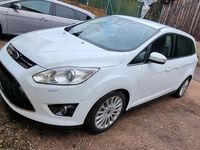 Gebraucht Ford Grand C-Max Titanium 150 PS (110 kW) 2014 Weiß Van / Kleinbus