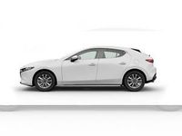 Neu Mazda 3 Prime-Line 140 PS (102 kW) 2025 Weiß (arctic white) Limousine