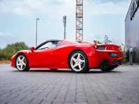 Gebraucht Ferrari 458 571 PS (419 kW) 2013 Rot Cabrio