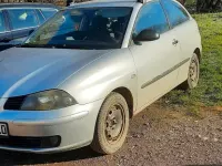 Używany Seat Ibiza 75 KM (55 kW) 2004 Srebrny Hatchback