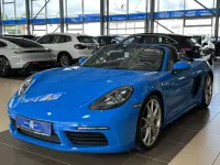 Gebraucht Porsche Boxster 299 PS (219 kW) 2022 Blau sharkblue Cabrio