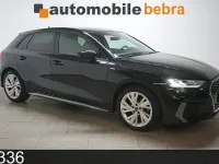 Używany Audi A3 S-Line 150 KM (110 kW) 2022 Czarny Sedan/Limuzyna