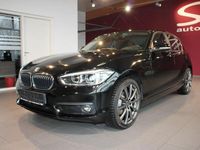 Gebraucht BMW 118 Advantage 136 PS (100 kW) 2017 Schwarz ii/bonnet fluid black Kleinwagen