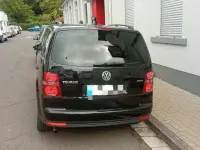 Gebraucht VW Touran 109 PS (80 kW) 2008 Schwarz Van / Kleinbus