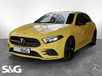 Gebraucht Mercedes A200 AMG 163 PS (119 kW) 2020 Unilack sonnengelb Limousine
