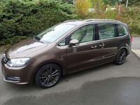 Gebraucht VW Sharan Highline 200 PS (147 kW) 2011 Toffeebraunmetallic Van / Kleinbus