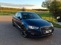 Używany Audi A3 Ambiente 179 KM (131 kW) 2014 Niebieski Sedan/Limuzyna