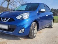 Gebraucht Nissan Micra 98 PS (72 kW) 2016 Blau Kleinwagen