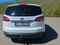 Gebraucht Ford S-MAX Titanium 140 PS (102 kW) 2011 Weiß Van / Kleinbus