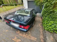 Gebraucht Mercedes SL320 224 PS (164 kW) 2001 Schwarz Cabrio