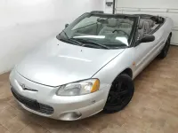 Second-hand Chrysler Sebring Cabriolet 203 CP (149 kW) 2001 Argintiu Cabrio