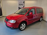 Gebraucht VW Caddy Maxi Team 102 PS (75 kW) 2010 Rot Van / Kleinbus