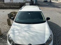 Gebraucht VW Golf VII Match 105 PS (77 kW) 2012 Weiß Kombi