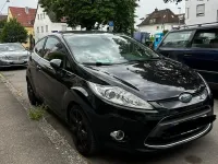 Gebraucht Ford Fiesta Titanium 120 PS (88 kW) 2008 Schwarz Kleinwagen