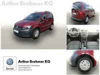 Gebraucht VW Caddy Trendline 102 PS (75 kW) 2017 Rot Van / Kleinbus