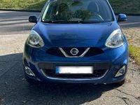 Gebraucht Nissan Micra 80 PS (58 kW) 2016 Blau Kleinwagen