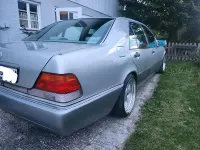 Brugt Mercedes E320 218 HK (160 kW) 1992 Sølv Sedan