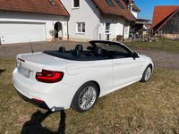 Gebraucht BMW 218 M Sport 136 PS (100 kW) 2015 Weiß Cabrio