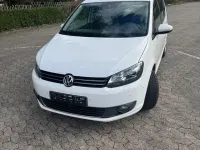 Gebraucht VW Touran Highline 105 PS (77 kW) 2013 Weiß Van / Kleinbus