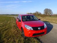 Second-hand Dacia Sandero 75 CP (55 kW) 2009 Roșu Hatchback