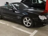 Gebraucht Mercedes SL350 245 PS (180 kW) 2003 Schwarz Cabrio