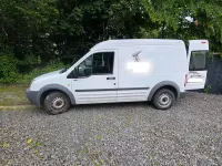 Gebraucht Ford Transit Connect 90 PS (66 kW) 2009 Weiß Van / Kleinbus