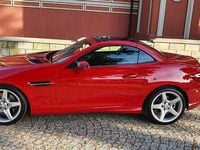 Gebraucht Mercedes SLK200 184 PS (135 kW) 2014 Rot Cabrio