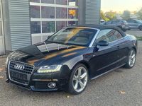 Gebraucht Audi A5 Cabriolet S-Line 211 PS (155 kW) 2010 Phantomschwarz Cabrio