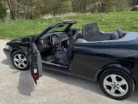 Gebraucht Saab 9-3 Cabriolet 154 PS (113 kW) 2000 Schwarz Cabrio