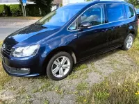 Gebraucht VW Sharan Match 140 PS (102 kW) 2013 Blau Van / Kleinbus