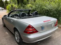 Gebraucht Mercedes SLK200 163 PS (119 kW) 2001 Silber Cabrio