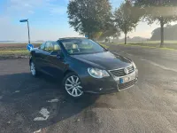 Gebraucht VW Eos R 250 PS (183 kW) 2006 Blau Cabrio