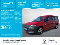 Gebraucht VW Caddy Maxi Basis 114 PS (83 kW) 2024 Rot Van / Kleinbus