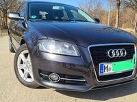 Gebraucht Audi A3 Ambiente 125 PS (91 kW) 2012 Schwarz Kleinwagen