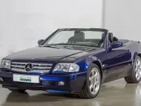 Gebraucht Mercedes SL320 Edition 224 PS (164 kW) 2000 Blau Cabrio