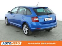 Gebraucht Skoda Rapid Clever 125 PS (91 kW) 2017 Modra race/race blue Limousine