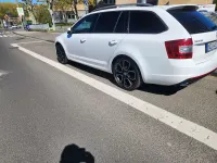 Gebraucht Skoda Octavia RS 184 PS (135 kW) 2014 Weiß Kombi