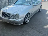 Gebraucht Mercedes CLK200 2001 Silber Cabrio