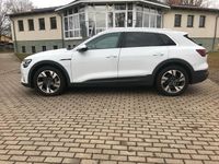 Gebraucht Audi e-tron S-Line 230 kW (313 PS) 2021 Weiß SUV