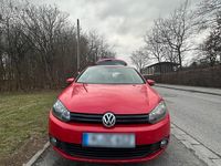 Gebraucht VW Golf VI 80 PS (58 kW) 2009 Rot Kleinwagen