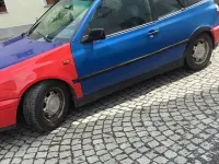 Brugt VW Golf Cabriolet 75 HK (55 kW) 1995 Blå Cabriolet